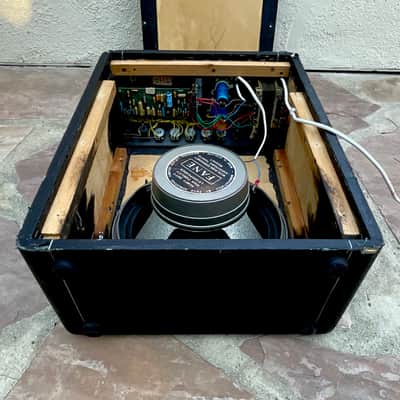 Vintage 1969 Laney Super Group LC 1 x 12 combo with tremolo . Orig FANE 20 watt speaker. Good Cond. image 6