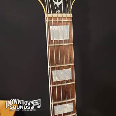 1964 Epiphone Al Caiola Custom Hollow Body Electric Guitar with Hard Case - Shaded Sunburst, Duncan Antiquities, 6lbs 11oz image 9