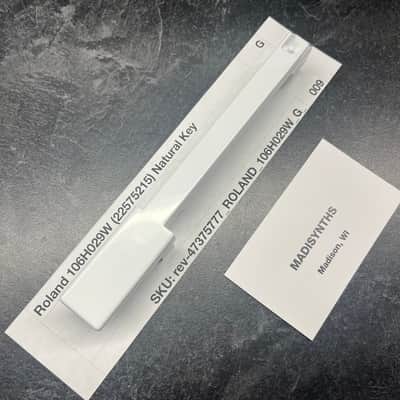 ORIGINAL Roland Replacement Weighted G Key (106H029W) for D-50, JX-8P, JX-10, Juno-2, etc (SK-361 keybeds)