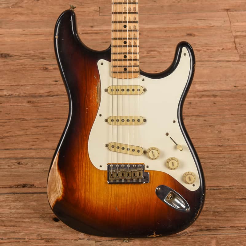 Fender Custom Shop Andy Hicks Masterbuilt '57 Stratocaster Journeyman Relic Sunburst 2024 image 1
