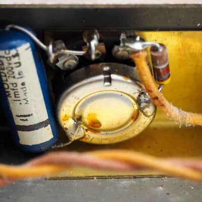 1964 Fender Bassman 6G6-B Blonde Brownface Vintage Pre-CBS Piggyback Tube Amp image 11
