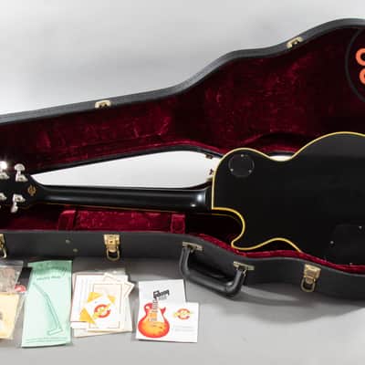 2004 Gibson Custom Shop '68 Les Paul Custom Reissue Black Beauty Ebony OHSC image 5