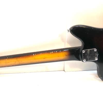 Vintage modified 8 string Decca Teisco hot rod weirdo jangle machine The Tielman Special 1964 Sunburst image 10