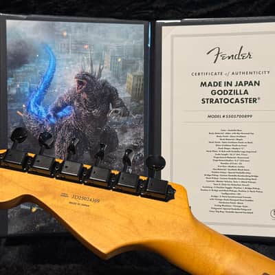 Fender Godzilla Limited Edition Japan Stratocaster Blue 2025 image 7