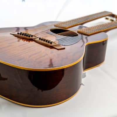 Daion THE '80W Doubleneck (6/12 String) Acoustic Early 1980s - Serial 103369 image 16