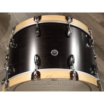 Gretsch Brooklyn 3pc Rock Drum Set Satin Dark Ebony image 3