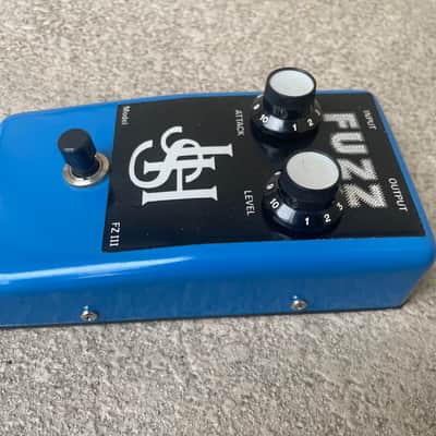 Vintage rare 1970s John Hornby Skews JHS Fuzz British guitar pedal made by Jen mint w original box and instructions 3xBC239 transistors image 5