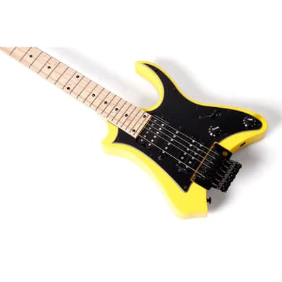 Traveler Guitar Vaibrant 88 Standard Electric Guitar Regular Electric Yellow image 3