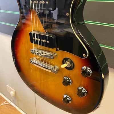 Cruiser by Crafter P90 DC LJ550 Tobacco Sunburst Electric Guitar image 4