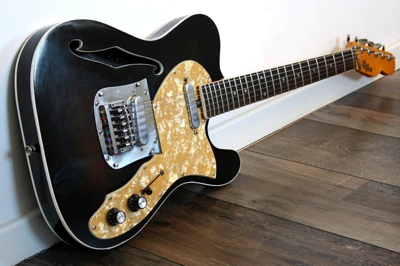 Hofner 171 Thinline 1972 Dark Brown Sunburst image 1
