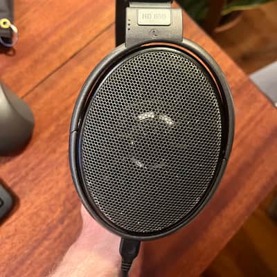 Sennheiser HD 650 with recently replaced pads image 1
