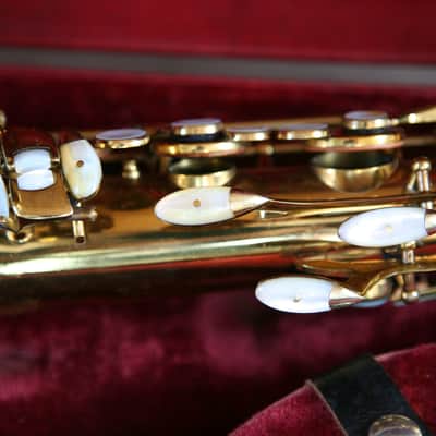 King Super 20 Full Pearls Tenor Saxophone 1955 excellent condition image 5