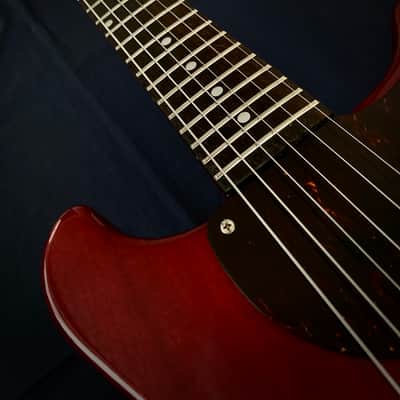 Greco EJR59 DC Les Paul Jr Double Cutway Cherry Red 1980s MIJ Japan vintage image 11