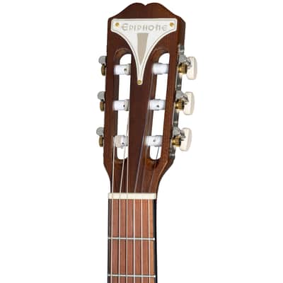 Epiphone Classical E1 (Nylon; 1.75" nut), Antique Natural image 5