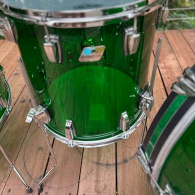 Ludwig Zep “Bonzo” kit ‘22-‘23 - Green Vistalites image 5