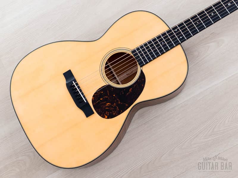 2024 Martin Custom Shop 000-18 12-Fret Slot Head Acoustic Guitar w/ Swiss Spruce Top, Case image 1