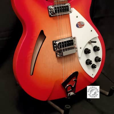 New Rickenbacker 330 FG in Fireglo, with Hard Case and Free Shipping!  Made in USA! image 5