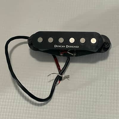 2000's Seymour Duncan Designed SC101 Black Neck Single Coil Guitar Pickup 6.74k image 1