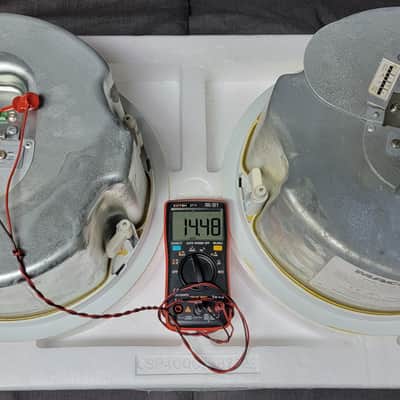 (2) EAW CIS400 / Mackie SP400C Ceiling Speakers 16 Ohms image 6
