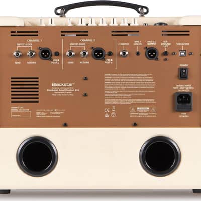 Blackstar Sonnet 120 Blonde Acoustic Amplifier, Blonde w/ Bluetooth image 3