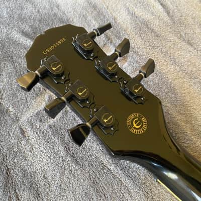 1999 Epiphone  Les Paul Limited Edition Quilt Top Translucent Black Made in Korea (MIK) - Free Pro Setup image 13