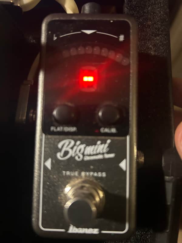 Ibanez Bigmini Mini Tuner Pedal 2010s - Black image 1