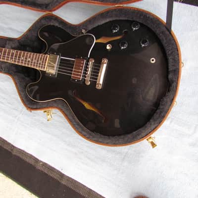 2018 Gibson ES-335 Dot Graphite Metallic Near Mint W/OHC & Case Candy Memphis 335 Dot Reissue COOL! image 4