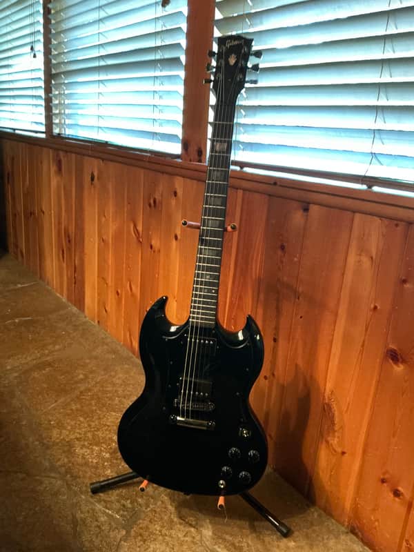 Gibson SG Standard Dark Guitar Center-Exclusive Electric Guitar Ebony 2025 - Ebony image 1