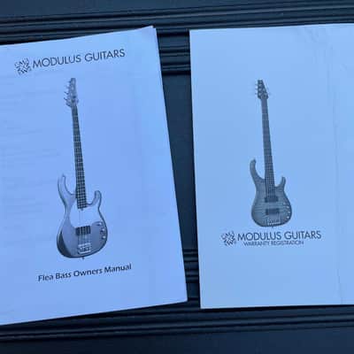Warning --> Modulus Funk (Flea) 4 String Bass 2009 Sunburst in VG/Excellent condition w/ LANE POOR! image 22