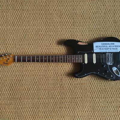 Vandalism Strat Black Nitro SD59 LH image 22