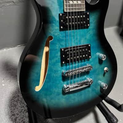 Cozart Semi-Hollow 7-String Custom Handmade Electric Guitar image 2