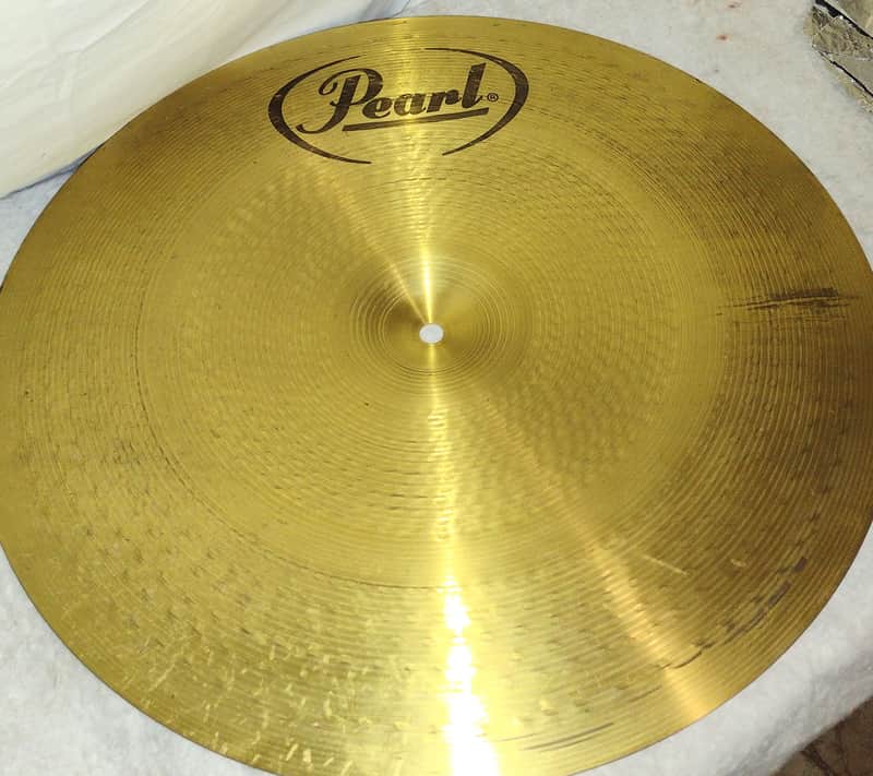 Pearl VINTAGE 18" CHINA CYMBAL 90'S image 1