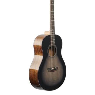 Washburn Bella Tono Novo S9 Acoustic Guitar Charcoal Burst image 8