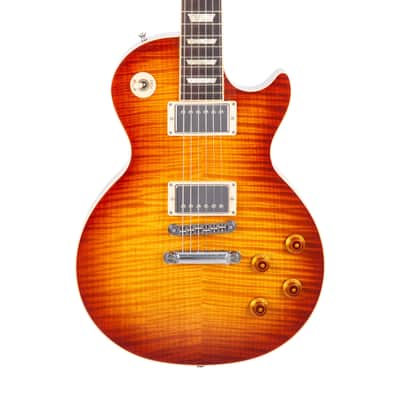 2013 Gibson Les Paul Standard Premium Flame Top Electric Guitar, Honey Burst, 10953XXXX image 4