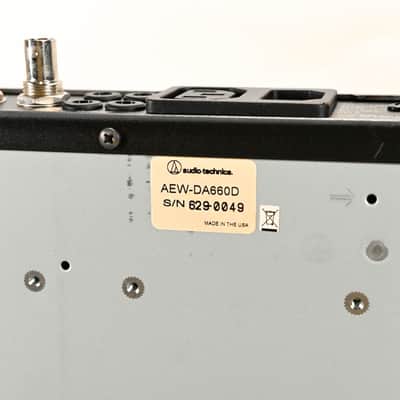 Audio-Technica AEW-DA660D UHF Antenna Distribution System CG01R6D image 10