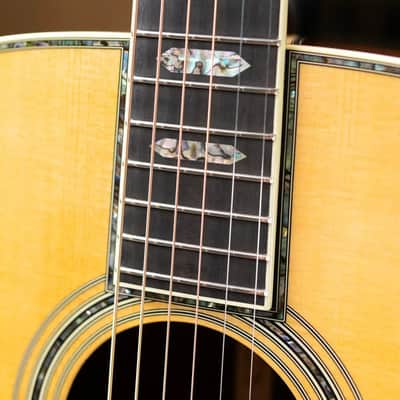 Martin Custom Shop Style 45 000-14F Acoustic Guitar - Macassar Ebony/Premium Spruce with Hardshell Case image 10