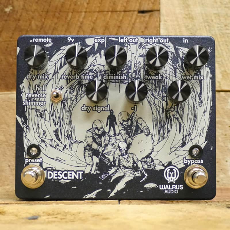 Walrus Audio Descent Reverb/Octave Machine 2018 image 1
