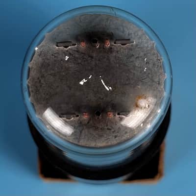 1962 General Electric 6SN7GT Vintage Grey Plated Vacuum Tube! Tests Good! T582 image 5