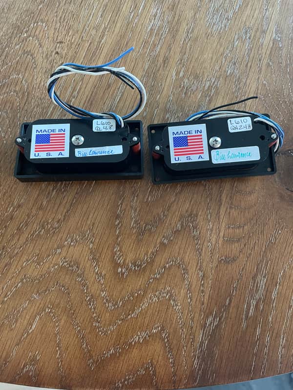 Bill Lawrence L610 Pickups - Mid 2000s - Black, Rare image 1