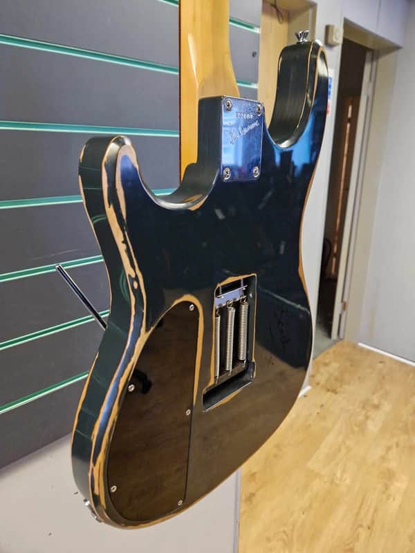 Bill Lawrence Super Strat Dark Green Relic Circa. 80s Electric
