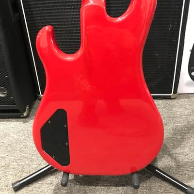 RARE 1987 Gibson Bass IV Ferrari Red w/ Original Case image 8