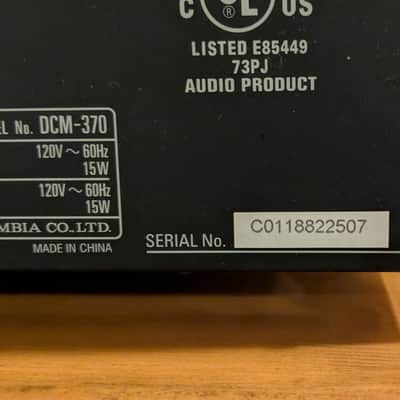 Denon DCM-370 5-Disc Carousel CD Changer — Audiophile HDCD Player with Original Matching Box & Manual image 8
