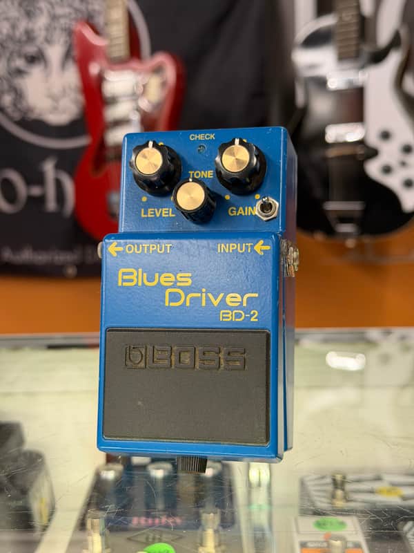 Keeley Boss BD-2 Blues Driver Overdrive with Phat Mod 2010s - Blue