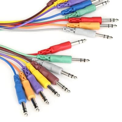 Hosa CSS-803 8-channel 1/4-inch TRS Male Snake - 9.9 foot image 2