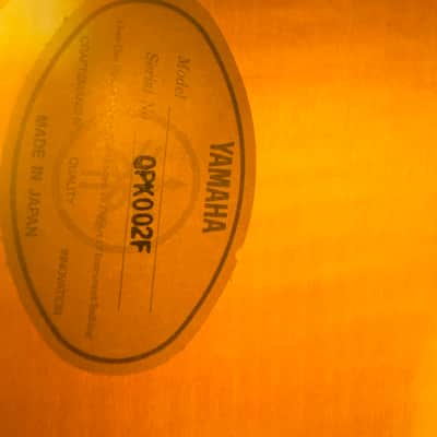Yamaha AEX1500 Acoustic Electric Hybrid Jazz Guitar - Natural image 14