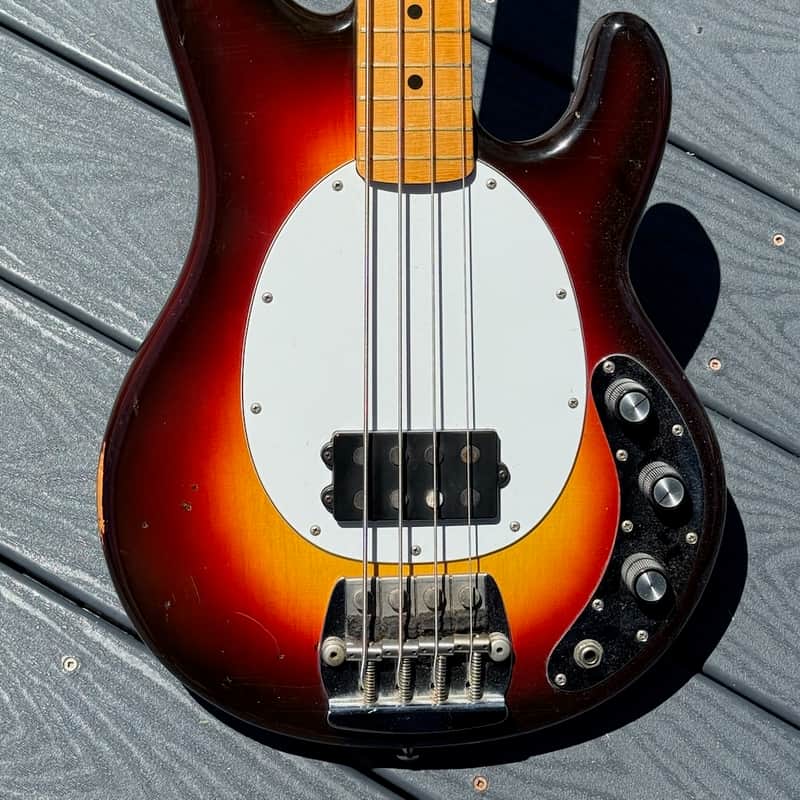 1976 Music Man Stingray Bass Sunburst