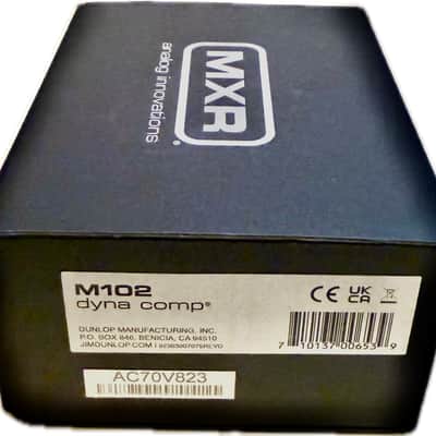 MXR M102 Dyna Comp 1995 - Present - Red image 9