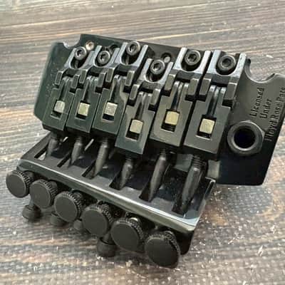 Takeuchi TRS-101 Tremolo Bridge Black Floyd Rose licensed Made in Japan image 4