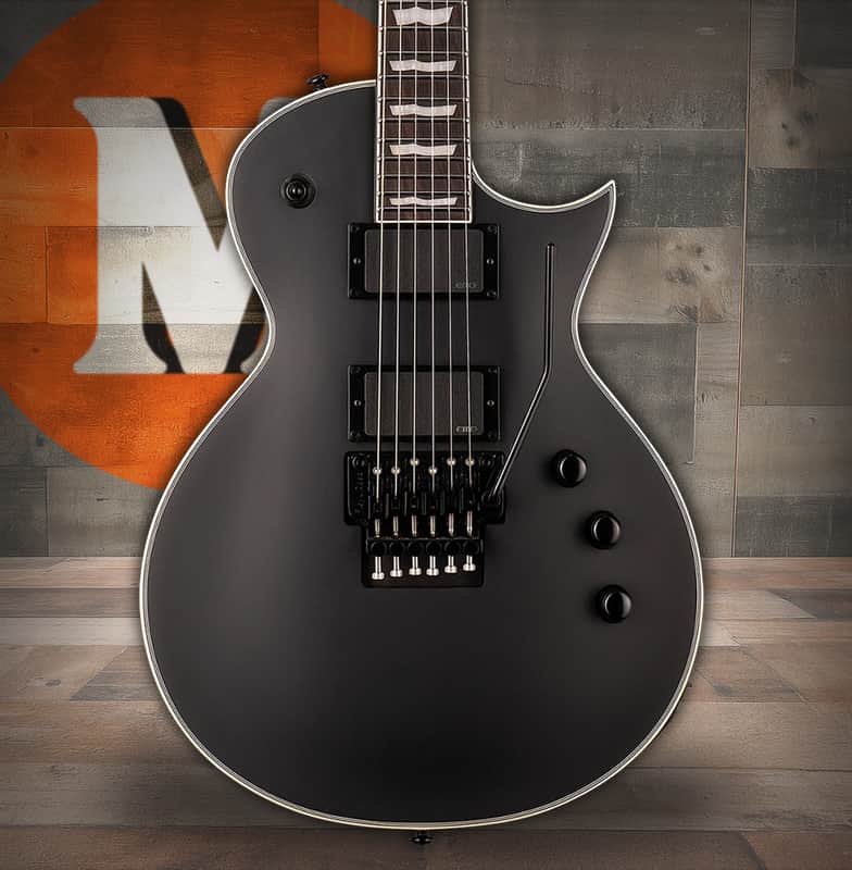 LTD EC-1000 FR - Black Satin EMG (LEC1000FRBLKS) image 1