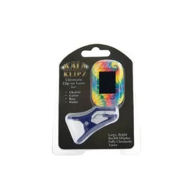 Kala Klipz Chromatic Clip-On Ukulele Tuner - Tie-Dye image 1